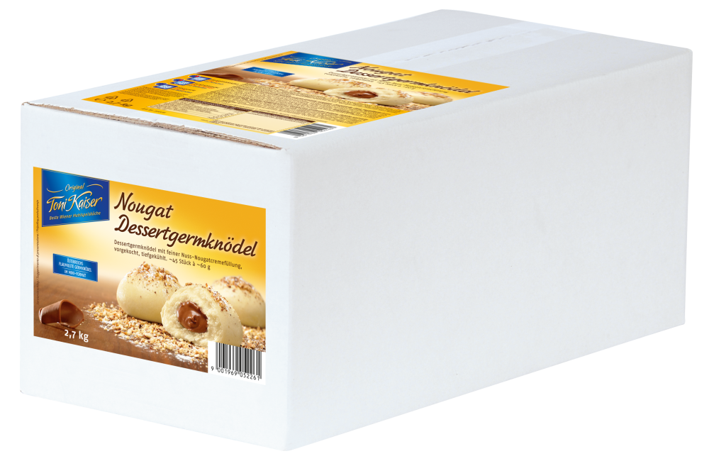Germknödel Nougat 60g 45Stk.