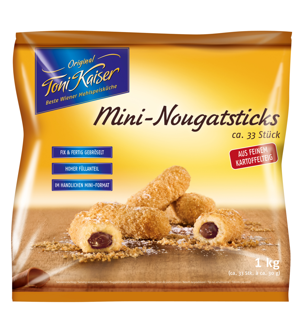 Mini-Nougatsticks ca. 30 g