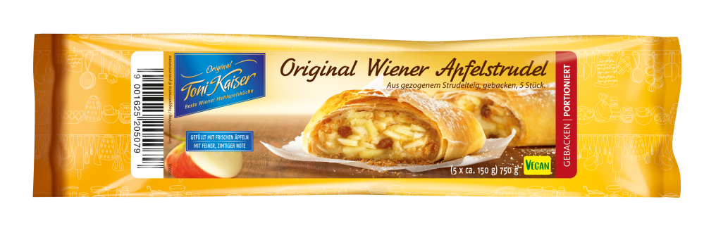 Original Wiener Apfelstrudel portioniert