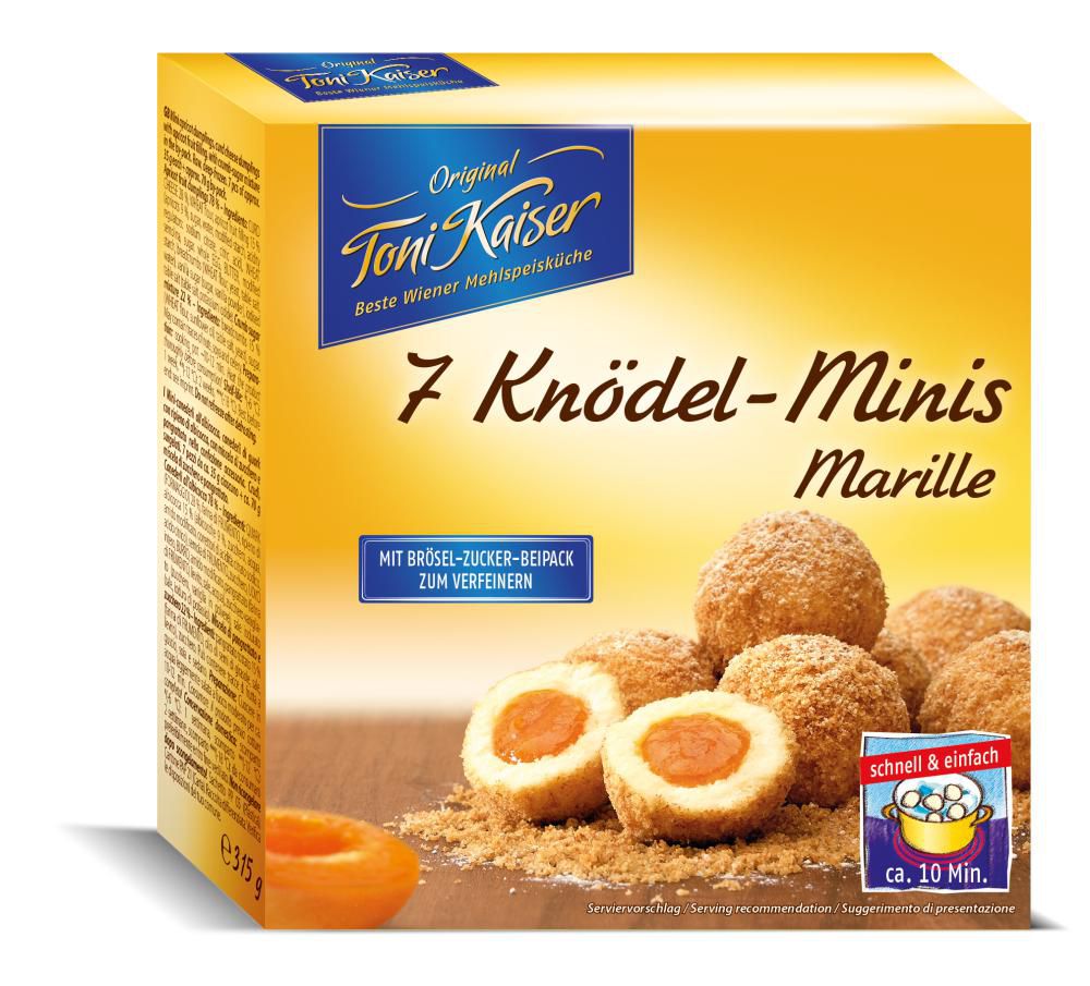 Knödel-Minis Marille 10x315G
