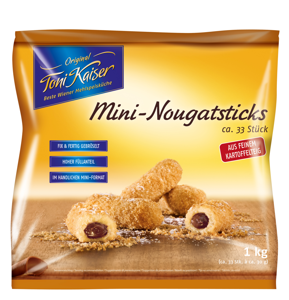 Mini-Nougatsticks ca. 30 g